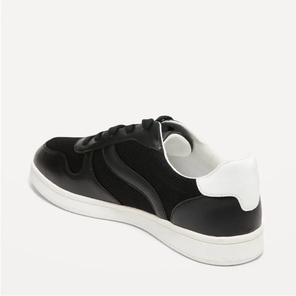 Old Navy Black Low Top Sneakers
